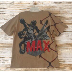 Maximo Apparel MAX  Trust None, Stay True T-Shirt Streetwear Cyber Large Khaki